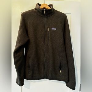 Patagonia Better Sweater Black Full-Zip Jacket Men’s Medium